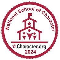 National School of Character Badge